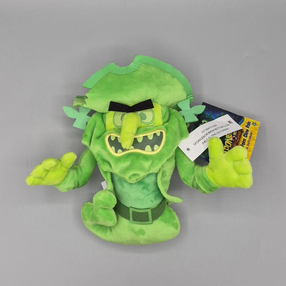 The SpongeBob Movie Search For SquarePants Glow Pals Flying Dutchman 6" Plush